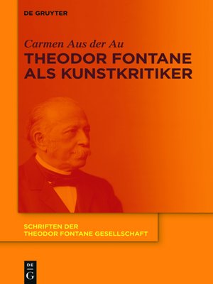 cover image of Theodor Fontane als Kunstkritiker